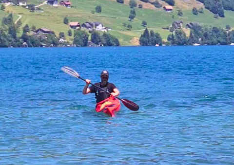 Reto beim Testen des Prijon Seatron Sport