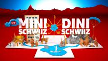 Logo Mini Schwiiz, dini Schwiiz
