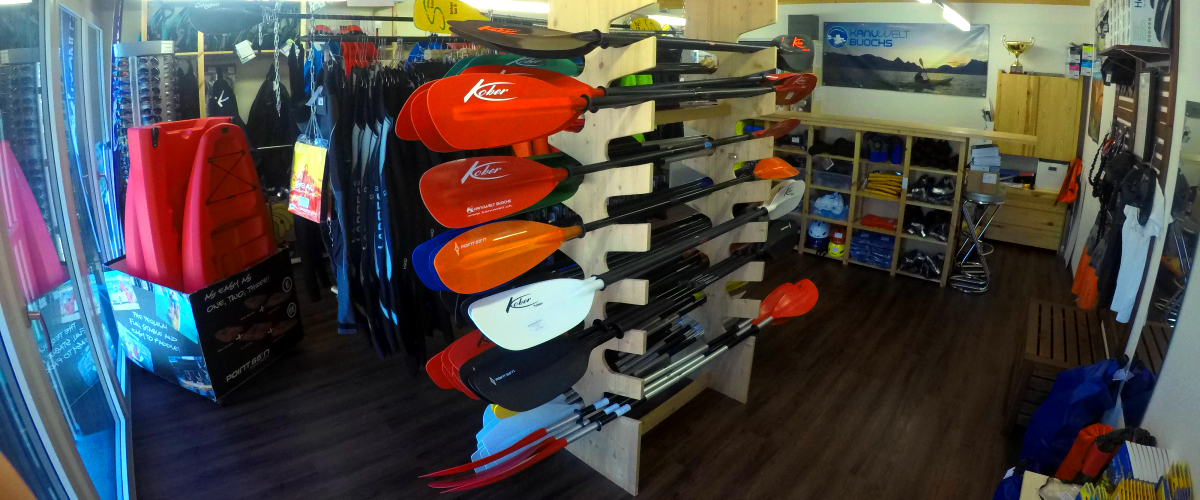 Kanuwelt-Shop im Wassersportzentrum