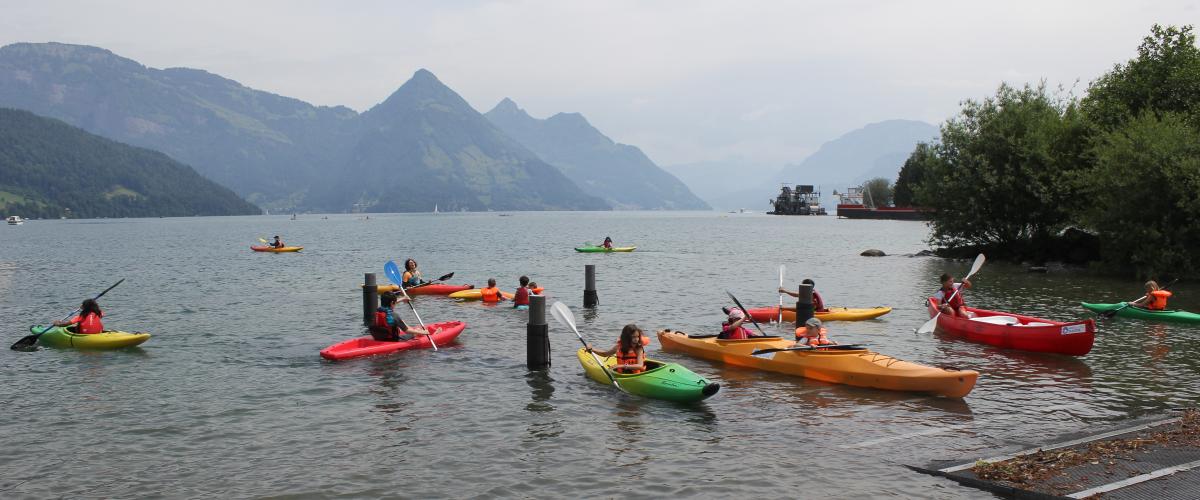 Kanu-Erlebnistag in Sarnen